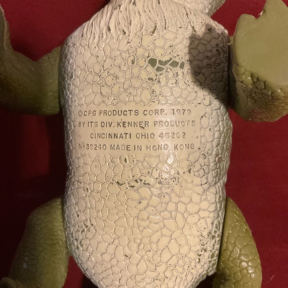 Original 1979 Star Wars Dewback A New Hope Toy no saddle - Picture 3 of 4